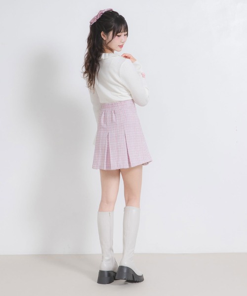 DearMyLoveRose（ディアマイラブローズ）の「厚底ストレッチロングブーツ 【大きいサイズ有】（ブーツ・レディース・ブラック/ブラック系その他/オフホワイト/ブラウン・23.5cm/23cm/24cm/22.5cm/25cm/24.5cm）」の16枚目の写真