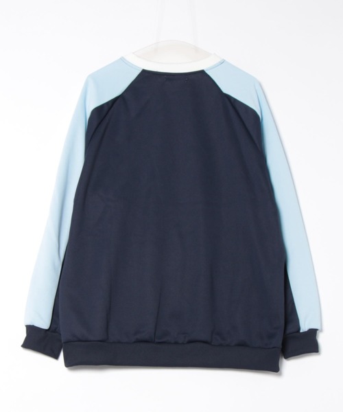 WEGO（ウィゴー）の「WEGO/ゲームシャツロンTスウェット（スウェット・レディース・ネイビー/グレー・LARGE/MEDIUM）」の3枚目の写真