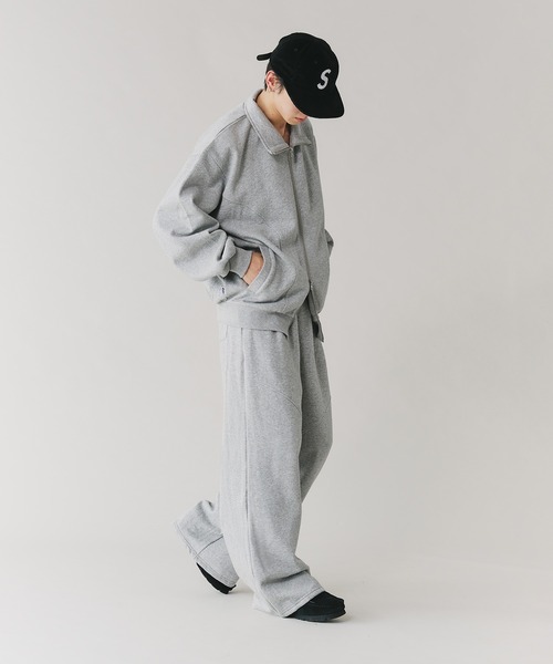 スウェット、タフタブルゾン 別注〉DOUBLE ZIP BLOUSON | UJOH HOMME