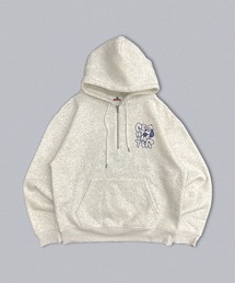 Doodle logo halfzip hoodie