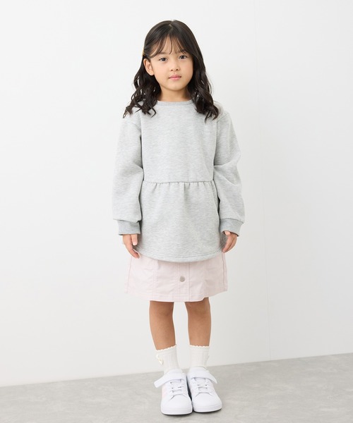 ROPE' PICNIC(ロペピクニック)の「【KIDS】フロントボタンインパン付きスカート(スカート・キッズ・ブラック/ピンク・120/130/140/150)」の21枚目の写真