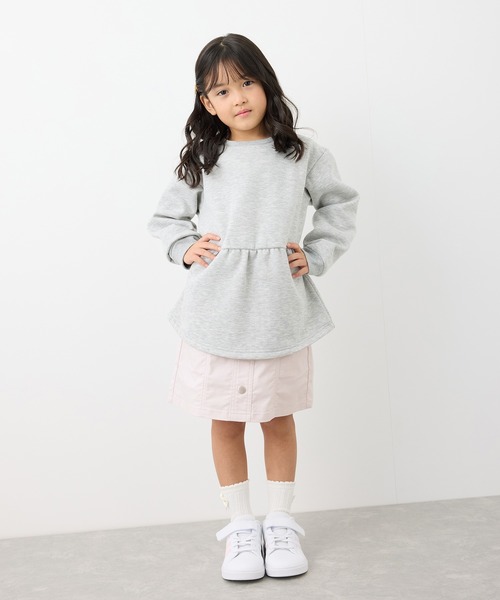 ROPE' PICNIC(ロペピクニック)の「【KIDS】フロントボタンインパン付きスカート(スカート・キッズ・ブラック/ピンク・120/130/140/150)」の22枚目の写真