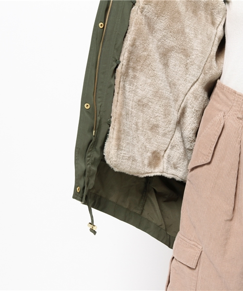 Discoat Parisien(ディスコートパリシアン)の「モッズコート(モッズコート・レディース・カーキ/オリーブ・MEDIUM/LARGE/SMALL)」の12枚目の写真