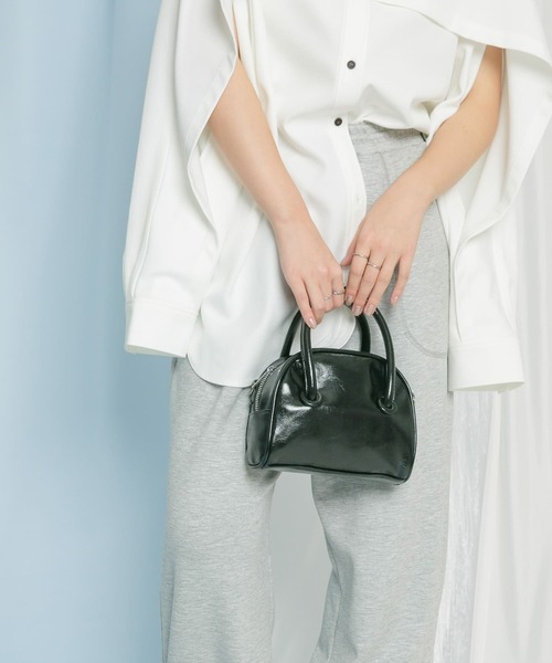 KBF（ケイビーエフ）の「ボーリングボストンBAG（ボストンバッグ・レディース・ブラック/アイボリー/ブルー・ONE）」の12枚目の写真