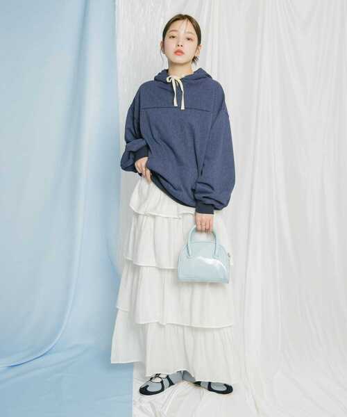 KBF（ケイビーエフ）の「ボーリングボストンBAG（ボストンバッグ・レディース・ブラック/アイボリー/ブルー・ONE）」の22枚目の写真