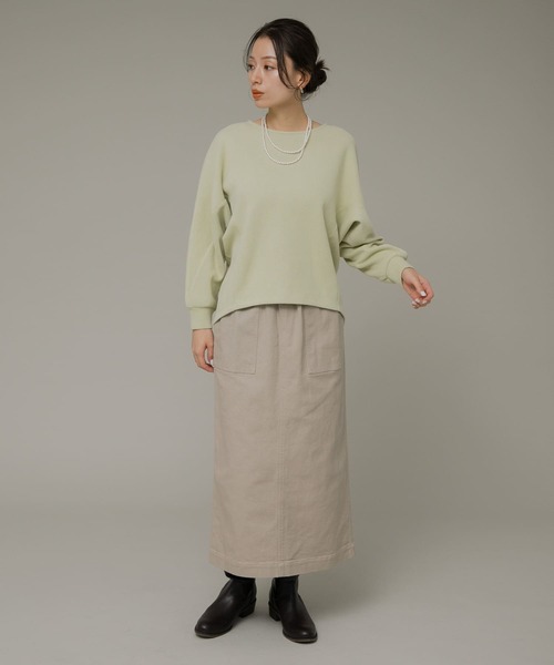 URBAN RESEARCH Sonny Label（アーバンリサーチサニーレーベル）の「裏起毛ベイカーイージースカート（スカート・レディース・ベージュ/ブラウン/ブラック・FREE）」の16枚目の写真