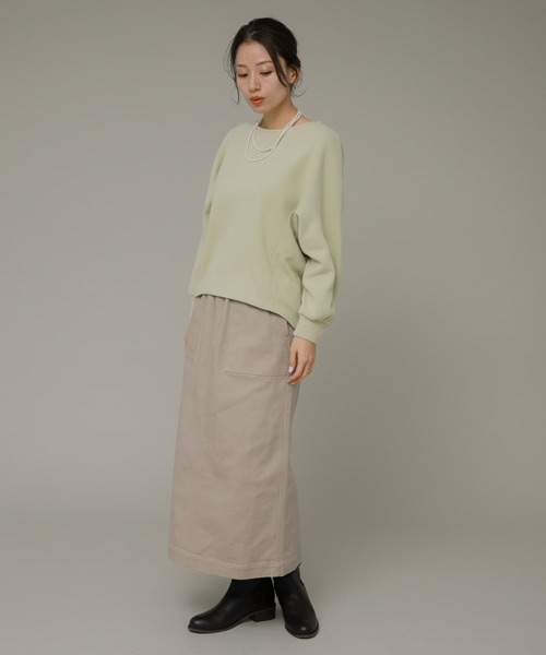 URBAN RESEARCH Sonny Label（アーバンリサーチサニーレーベル）の「裏起毛ベイカーイージースカート（スカート・レディース・ベージュ/ブラウン/ブラック・FREE）」の17枚目の写真