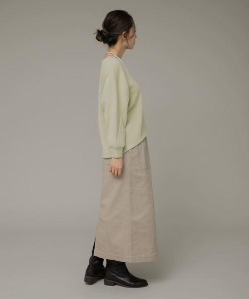 URBAN RESEARCH Sonny Label（アーバンリサーチサニーレーベル）の「裏起毛ベイカーイージースカート（スカート・レディース・ベージュ/ブラウン/ブラック・FREE）」の18枚目の写真