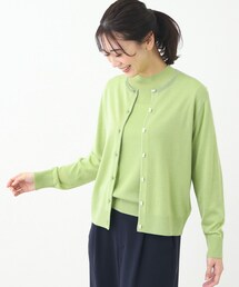 Reflect（リフレクト）の「【夏SALE／手洗い可】カーディガン＋ニットツインセット（アンサンブル）」