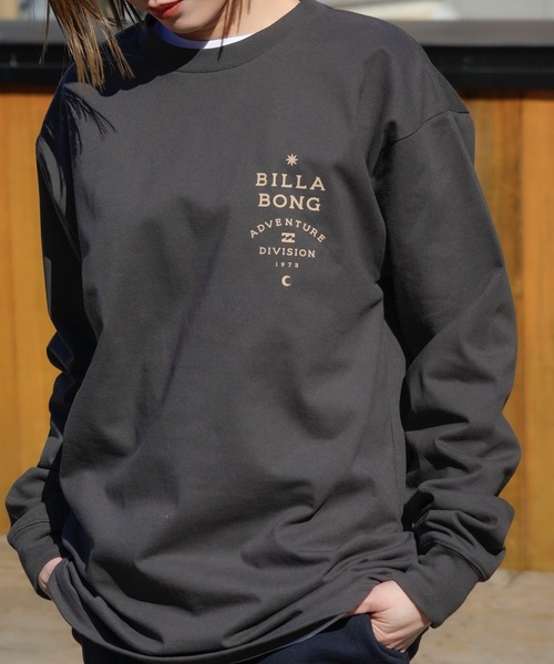 BILLABONG(ビラボン)の「BILLABONG メンズ 【A/DIV.】 ADIV ロンT 【2025年春夏モデル】/ビラボン長袖ロンT(Tシャツ/カットソー・メンズ・モスグリーン/ブラック系その他/クリーム・MEDIUM/X-LARGE/LARGE)」の2枚目の写真