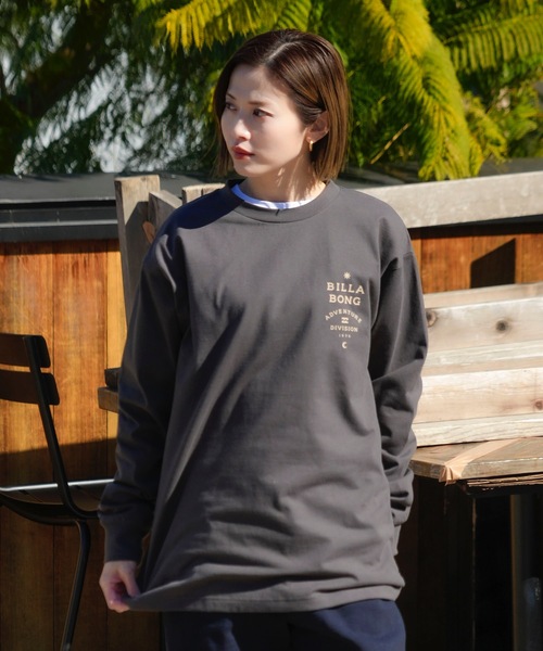 BILLABONG(ビラボン)の「BILLABONG メンズ 【A/DIV.】 ADIV ロンT 【2025年春夏モデル】/ビラボン長袖ロンT(Tシャツ/カットソー・メンズ・モスグリーン/ブラック系その他/クリーム・MEDIUM/X-LARGE/LARGE)」の6枚目の写真