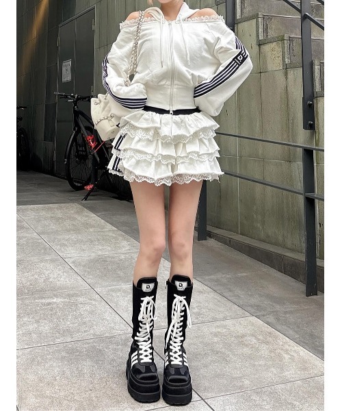 Darich（ダーリッチ）の「レースアップスニーカーロングブーツ（ブーツ