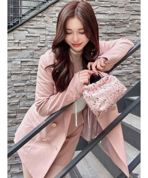 RESEXXY（リゼクシー）の「ベーシックショートパンツ【セットアップ着用可能】（その他パンツ・レディース・ネイビー/ピンク/アイボリー・FREE）」の21枚目の写真