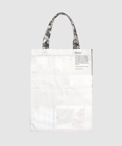 BLESS N°78 BACKFRONTALS トートバッグ エコバッグ BLESS N°78 BACKFRONTALS トートバッグ エコバッグ