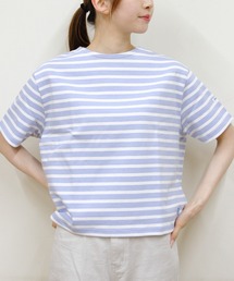 ORCIVAL | ORCIVAL/オーシバル クルーネックショートスリーブプルオーバー ボーダー CREWNECK SHORT SLEEVE BORDER B258(Tシャツ/カットソー)