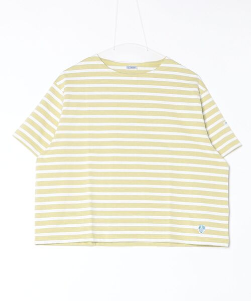 ORCIVAL(オーシバル)の「ORCIVAL/オーシバル クルーネックショートスリーブプルオーバー ボーダー CREWNECK SHORT SLEEVE BORDER B258(Tシャツ/カットソー・レディース・ブルー/レッド/ピンク/スカイブルー/グリーン・1)」の11枚目の写真