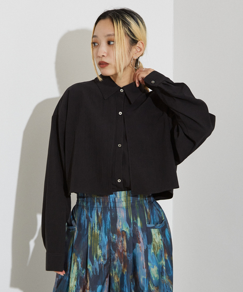 ブラウス シャツ ロング フライヨーク シャツ レディース ロング フライヨーク シャツ（シャツ/ブラウス）｜NOMINE