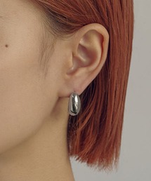 GOLDY（ゴールディ）の「【GOLDY】アレルギー対応 ドロップ シェイプ フープ ステンレス ピアス 1230511（ピアス（両耳用）・レディース）」