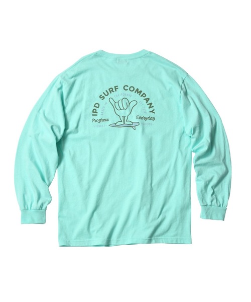 IPD(アイピーディー)の「【IPD】 SHAKA EVERY DAY LS シャカ エブリデイ ロングスリーブ(Tシャツ/カットソー・メンズ・グリーン系その他/サンドベージュ/ブラック・MEDIUM/X-LARGE/LARGE)」の6枚目の写真