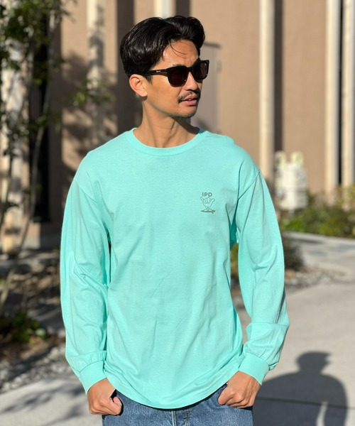 IPD(アイピーディー)の「【IPD】 SHAKA EVERY DAY LS シャカ エブリデイ ロングスリーブ(Tシャツ/カットソー・メンズ・グリーン系その他/サンドベージュ/ブラック・MEDIUM/X-LARGE/LARGE)」の13枚目の写真