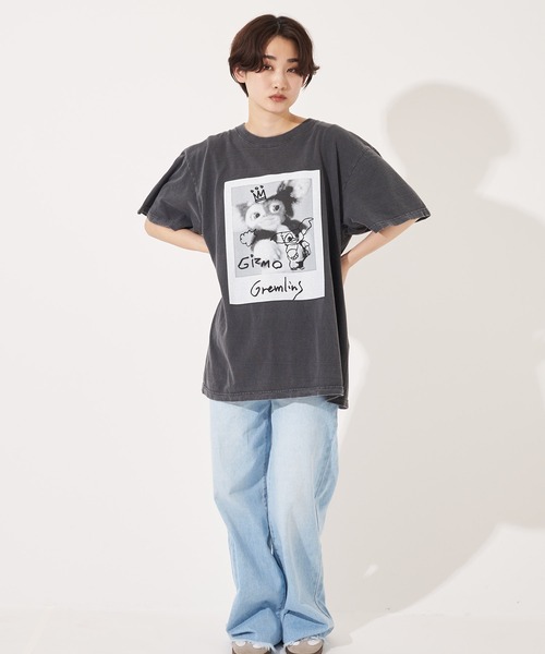 GOOD ROCK SPEED(グッドロックスピード)の「GOOD ROCK SPEED【別注】GREMLiNS Gizmo Tee/グレムリン/映画/ギズモ/Tシャツ(Tシャツ/カットソー・レディース・チャコール・XL/L/M)」の3枚目の写真