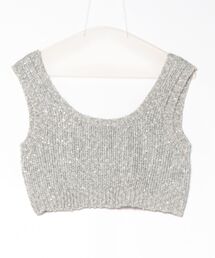 LOWRYS FARM | スパンコールビスチェ 284585(ニット/セーター)