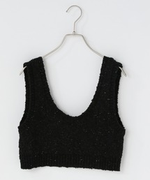 LOWRYS FARM | スパンコールビスチェ 284585(ニット/セーター)