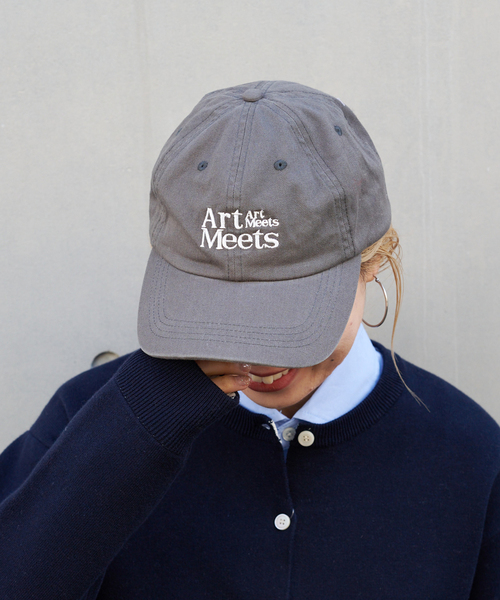 OUTDOOR PRODUCTS(アウトドアプロダクツ)の「ART MEETS CAP COTTON(キャップ・レディース・オレンジ/グレー/ベージュ・FREE)」の2枚目の写真
