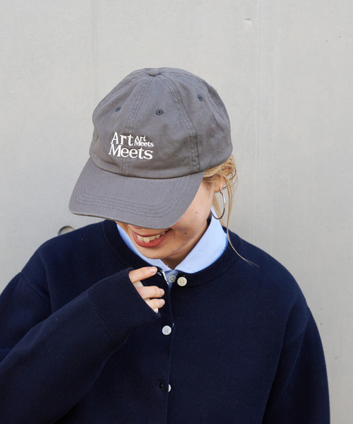 OUTDOOR PRODUCTS(アウトドアプロダクツ)の「ART MEETS CAP COTTON(キャップ・レディース・オレンジ/グレー/ベージュ・FREE)」の5枚目の写真