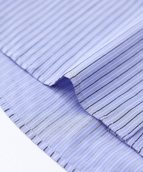 somari imagination（ソマリ イマジネーション）の「『ギャザーモチーフストライプシャツ』（シャツ/ブラウス・レディース・ブルー/ピンク・2/1）」の22枚目の写真