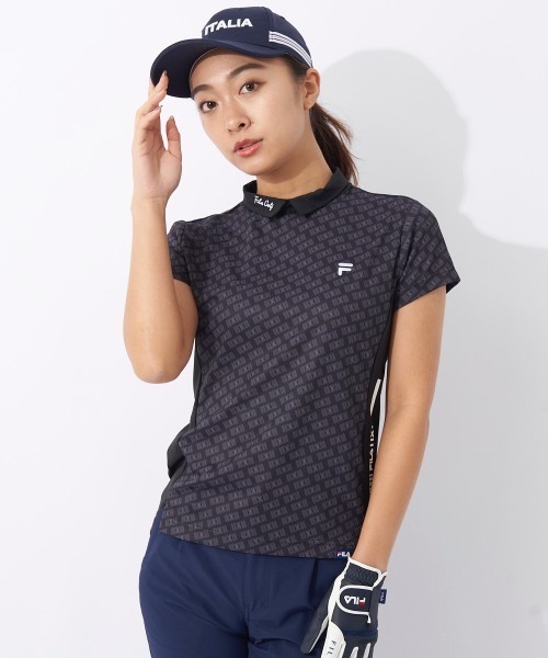 フィラ FILA ゴルフ GOLF モックネック シャツ 吸汗速乾 接触冷感 フィラ FILA ゴルフ GOLF モックネック シャツ 吸汗速乾 接触冷