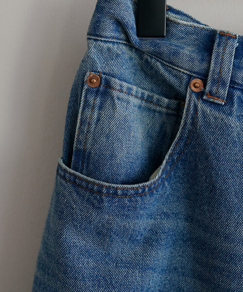 DISCOAT（ディスコート）の「【ユニセックス】デニムハーフパンツ（その他パンツ・レディース・ブラック/サックスブルー・LARGE/MEDIUM）」の16枚目の写真