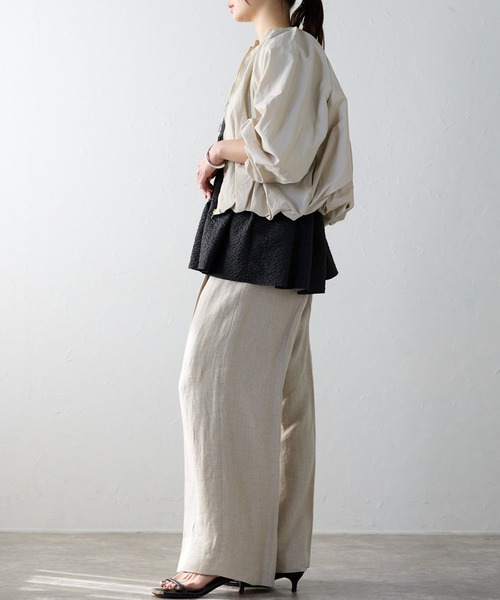 machatt ギャザーバルーンブルゾン machatt マチャット ギャザーバルーンブルゾン