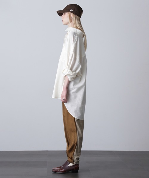 GENE HEAVENS)BAMBOO COTTON BIG SHIRT（シャツ/ブラウス