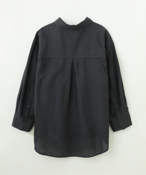 ROSE BUD(ローズバッド)の「(GENE HEAVENS)BAMBOO COTTON BIG SHIRT(シャツ/ブラウス・レディース・ブラウン/ブラック/ホワイト・ONE SIZE)」の16枚目の写真