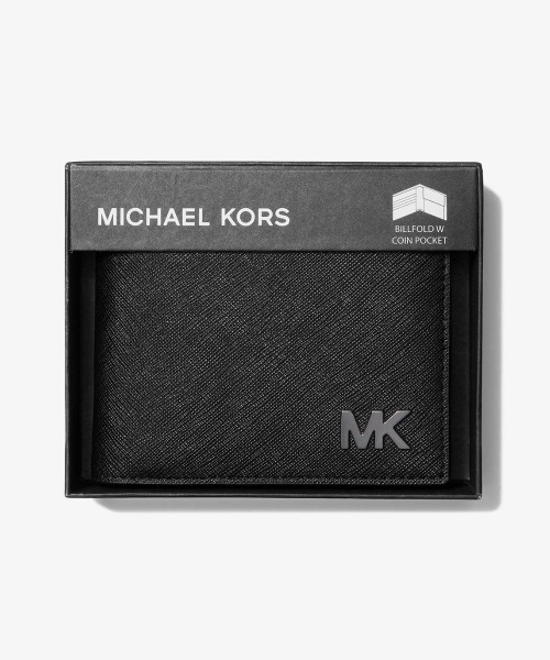MICHAEL KORS（マイケルコース）の「COOPER ビルフォード ウォレット ウィズ コイン ポケット（財布・メンズ・ブラック・FREE）」の6枚目の写真