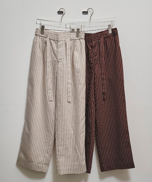 TODAYFUL（トゥデイフル）の「TODAYFUL Stripe Easy Pants ストライプ