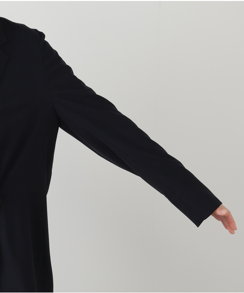 AP STUDIO（エーピーストゥディオ）の「SPWOOLシャツジャケット（テーラードジャケット・レディース・ネイビー・FREE）」の3枚目の写真