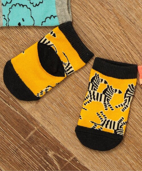 BREEZE（ブリーズ）の「BOYSソックス　マイファーストブリーズ（ベビーシューズ/ベビーソックス・キッズ・アイボリー/イエロー/ロイヤルブルー/オレンジ/ミント・12/9）」の4枚目の写真