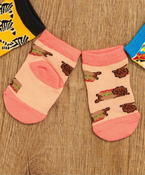 BREEZE（ブリーズ）の「BOYSソックス　マイファーストブリーズ（ベビーシューズ/ベビーソックス・キッズ・アイボリー/イエロー/ロイヤルブルー/オレンジ/ミント・12/9）」の5枚目の写真