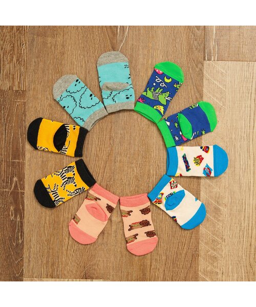 BREEZE（ブリーズ）の「BOYSソックス　マイファーストブリーズ（ベビーシューズ/ベビーソックス・キッズ・アイボリー/イエロー/ロイヤルブルー/オレンジ/ミント・12/9）」の6枚目の写真
