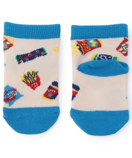 BREEZE（ブリーズ）の「BOYSソックス　マイファーストブリーズ（ベビーシューズ/ベビーソックス・キッズ・アイボリー/イエロー/ロイヤルブルー/オレンジ/ミント・12/9）」の8枚目の写真