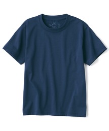 半袖カットソー/--/--/ネイビー/無地 Tシャツ/カットソー（ブルー・ネイビー/青色系・無地