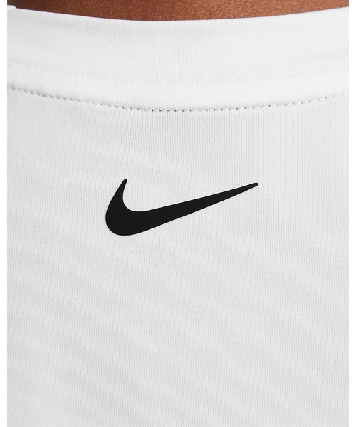 NIKE（ナイキ）の「NIKE/ナイキ ﾊﾞﾌﾞﾙNIKE L/Sﾊｲﾄﾞﾛｶﾞｰﾄﾞ キッズ UVケア ラッシュガード NESSF744（ラッシュガード・キッズ・ブラック/ホワイト/ピンク・130cm/140cm/150cm/160cm）」の8枚目の写真