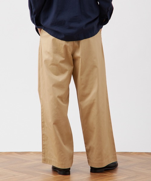 B.C STOCK(ベーセーストック)の「ツータック ワイドストレートチノパンツ / ショート丈・ロング丈対応 【ZOZOTOWN限定アイテム】(チノパンツ・メンズ・ブラック/オフホワイト/ライトカーキ/ベージュ/ダークグレー・XS-Short/XS-Regular/XS-Long/S-Short/S-Regular/S-Long/M-Short/M-Regular/M-Long/L-Short/L-Regular/L-Long/XL-Short/XL-Regular/XL-Long)」の21枚目の写真