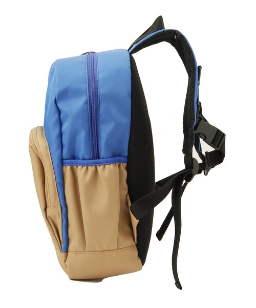 SHOO・LA・RUE（シューラルー）の「バイカラー恐竜リュック（バックパック/リュック・キッズ・キャメル/ブルー系4・00）」の8枚目の写真