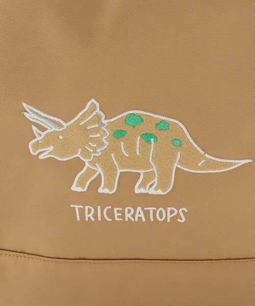 SHOO・LA・RUE（シューラルー）の「バイカラー恐竜リュック（バックパック/リュック・キッズ・キャメル/ブルー系4・00）」の15枚目の写真