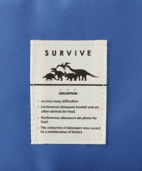 SHOO・LA・RUE（シューラルー）の「バイカラー恐竜リュック（バックパック/リュック・キッズ・キャメル/ブルー系4・00）」の16枚目の写真