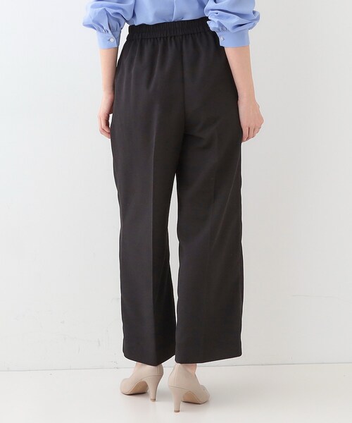 DRESKIP(ドレスキップ)の「【洗える/UV/吸水速乾/アンチピリング/S-LL】 タックワイドパンツ(その他パンツ・レディース・ベージュ/ブラック/ブラウン系・01/02/03/04)」の5枚目の写真