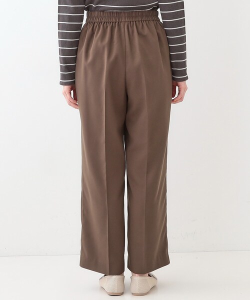 DRESKIP(ドレスキップ)の「【洗える/UV/吸水速乾/アンチピリング/S-LL】 タックワイドパンツ(その他パンツ・レディース・ベージュ/ブラック/ブラウン系・01/02/03/04)」の18枚目の写真